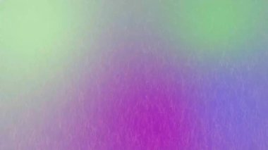 Çok sayıda küçük parçacığın hareket ettiği parlak çok renkli arkaplan. 