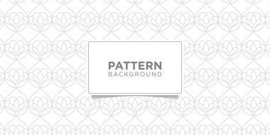 süslü yapraklar gri arkaplan dizaynında pürüzsüz desen