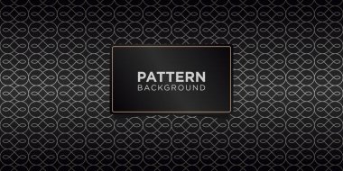 Art deco altın geometrik dikişsiz kalıplar arka plan, lüks süsler. Premium Vektörü