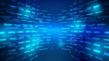 İleri teknoloji dijital teknoloji fütüristik devre dijital. Soyut gelecek tasarımı. Yapay zeka. Modern fütürist tasarım. Soyut teknoloji vektör resimleme arkaplanı.