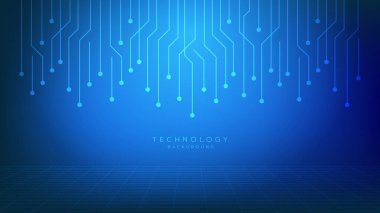 İleri teknoloji dijital teknoloji fütüristik devre dijital. Soyut gelecek tasarımı. Yapay zeka. Modern fütürist tasarım. Soyut teknoloji vektör resimleme arkaplanı.