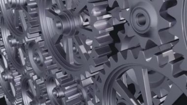Lots of gears are spinning