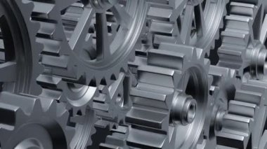 Lots of gears are spinning