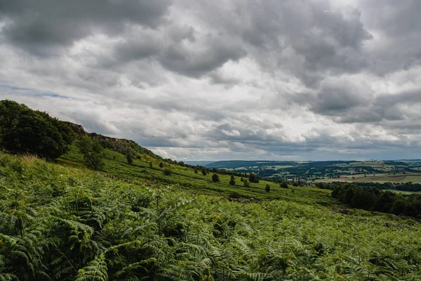 National Park Peak District England Curbar Edge 2022 — Stockfoto