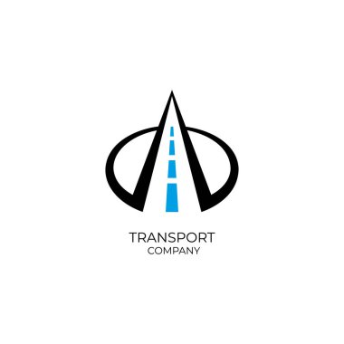Beyaz arkaplanda Nakliye Şirketi Logosu