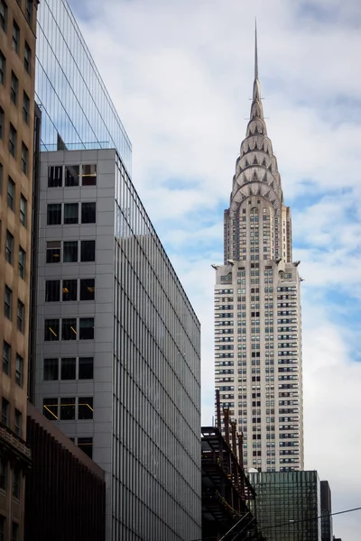 Edificio Chrysler Una Giornata Sole New York New York — Foto Stock