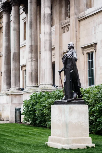 Estatua George Washington Frente National Gallery Londres — Foto de Stock