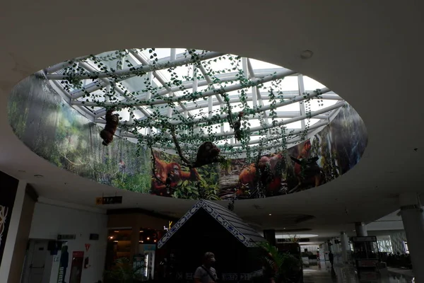 Çin şehrinin iç kısımları.