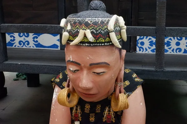 Chinese Figure Hindu Temple City Thailand — Foto de Stock