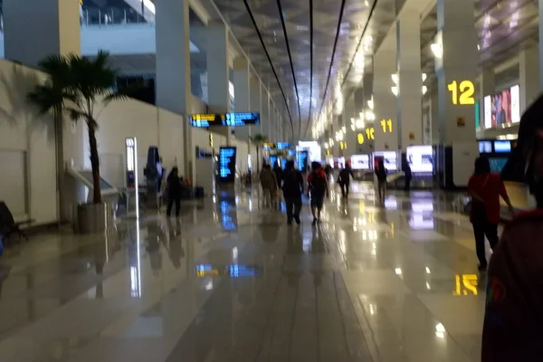 Interior Terminal Aeroporto — Fotografia de Stock