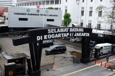 Barselona şehrinin sokak manzarası