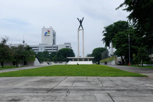 고령토가 나라의 수도에 도시의 기념비 — 스톡 사진