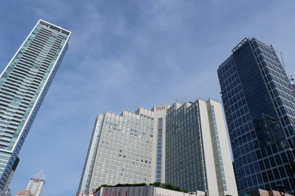 Şehirdeki modern gökdelenler