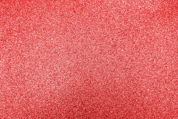 Nahaufnahme Von Roter Glitzertextur Foto Von Funkelstaub Hintergrund — Stockfoto