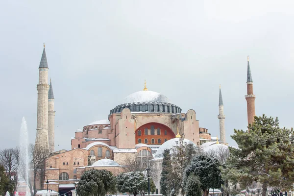 Magnifik Utsikt Över Hagia Sophia Museum Alias Ayasofya Camii Efter — Stockfoto