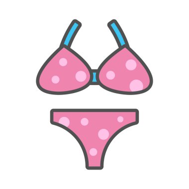 Renkli filtreli mayo doğrusal simgesi. Vektör illüstrasyonu.