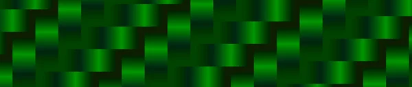 Narrow Decorative Abstract Pattern Green Shades Prints Decorative Panels Web — Vettoriale Stock