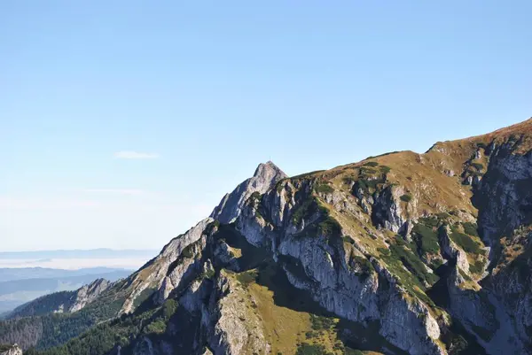 Beautiful Mountain Landscape Trail Leading Tatra National Park — Stock Fotó