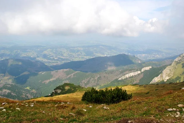 Beautiful Mountain Landscape Trail Leading Tatra National Park — Φωτογραφία Αρχείου