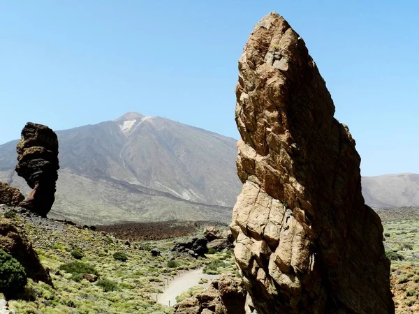 Beautiful mountain landscape. A trail leading through the Tatra National Park.