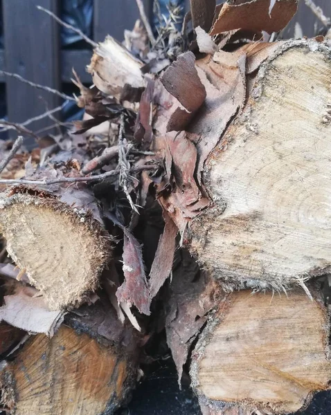 Pieces of wood. Firewood stack. Sawmill. Perfect wallpaper.