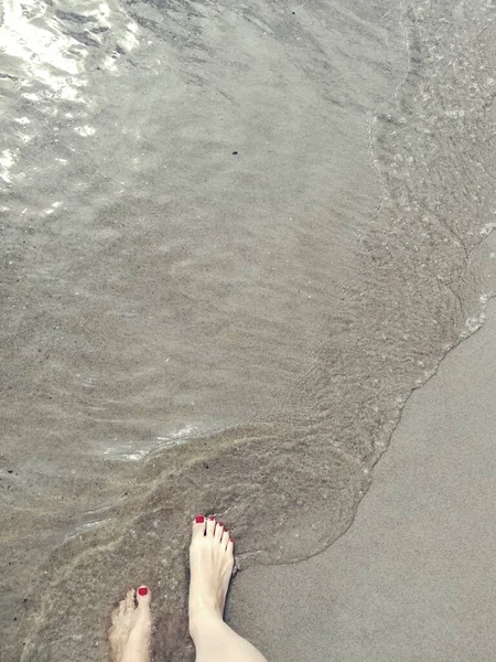 Baltık Denizi kıyısı. Gdynia. Güzel deniz manzarası. Yaz tatili.