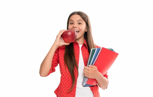 Een gezonde jeugd. Hij gaat huiswerk maken. Een tiener student. middelbare school onderwijs. — Stockfoto