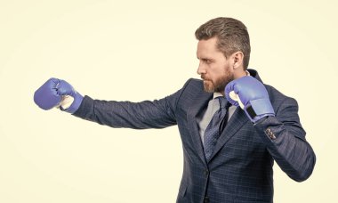 Başarılı güçlü CEO boksörü. Acımasız mücadele ve başarı.