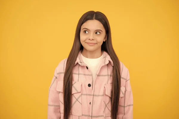 Chica Adolescente Ensueño Usar Camisa Cuadros Rosa Hipster —  Fotos de Stock