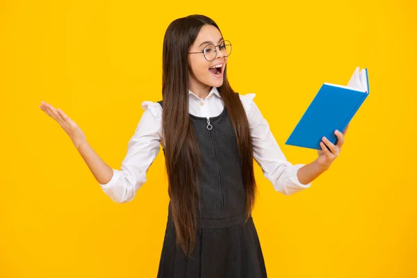 Student School Girl Isolated Portrait Back School Tenager Schoolgirl School — Stock Photo, Image