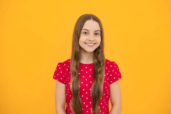 Niña Años Con Antecedentes Aislados Retrato Estudio Niños Cara Niños — Foto de Stock