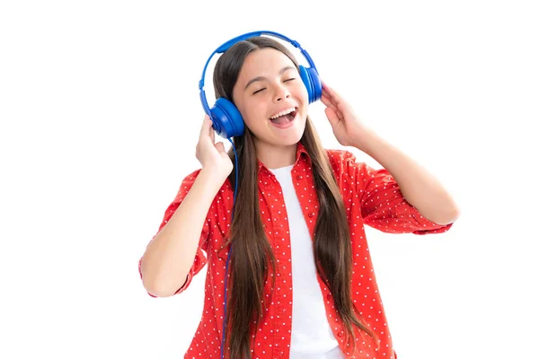 Modern Kablosuz Kulaklıklı Bir Genç Müzik Dinleyerek Müzik Dinliyor Sarı — Stok fotoğraf