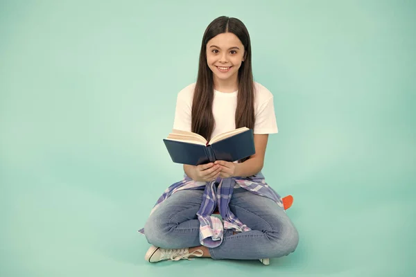 Возвращайся Школу Портрет Девочки Подростка Книгами Детская Школа Концепция Образования — стоковое фото