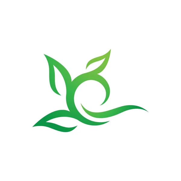 Ekologie Logo Obrázky Ilustrační Design — Stockový vektor