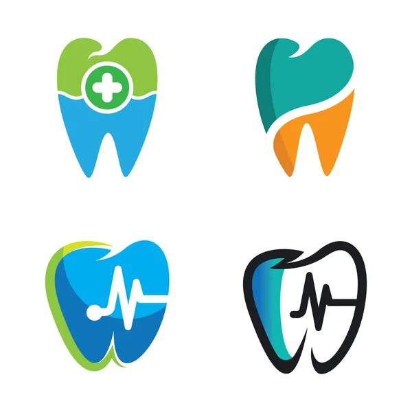 Dental Care Logo Images Illustration Design — Stock Vector