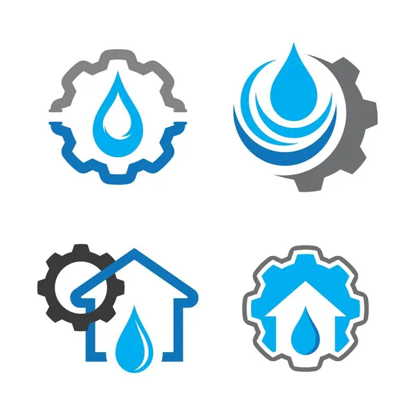 Plomberie Logo Images Illustration Design — Image vectorielle