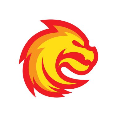Dragon logo resimleri çizimi tasarımı