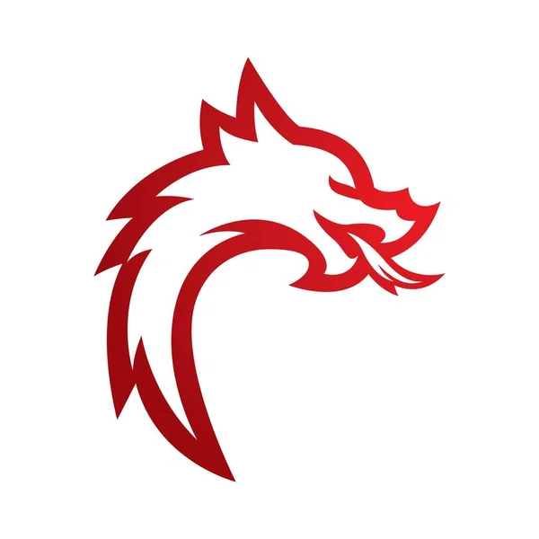 Dragão Logotipo Imagens Ilustração Design —  Vetores de Stock