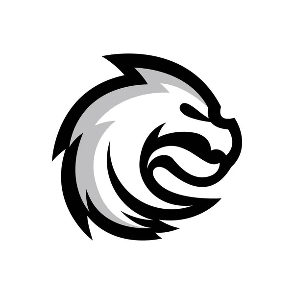 Dragon Logo Images Illustration Design — Stock Vector