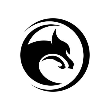 Dragon logo resimleri çizimi tasarımı