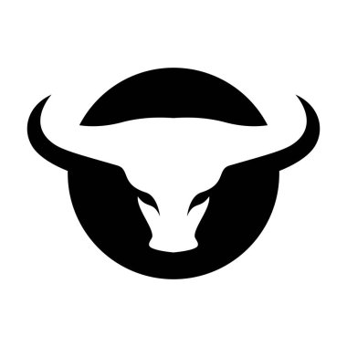 Boğa başlı logo resimleri çizimi tasarımı