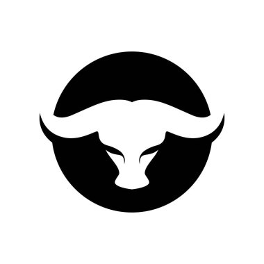Boğa başlı logo resimleri çizimi tasarımı