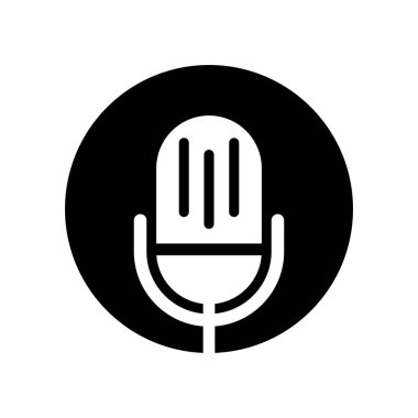 Mikrofon logo resimleri çizimi tasarımı