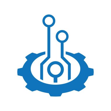 Teknoloji logosu resim tasarımı