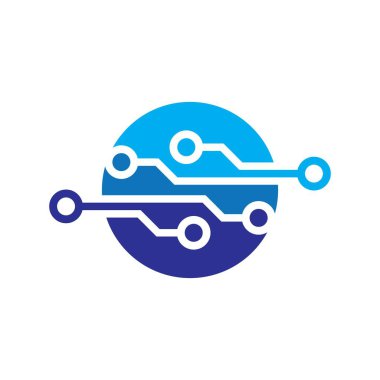 Teknoloji logosu resim tasarımı