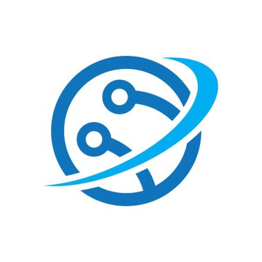 Teknoloji logosu resim tasarımı