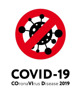 Covid-19 salgını. Tehlikeli bir virüs. Roman Coronavirus COVID-19.