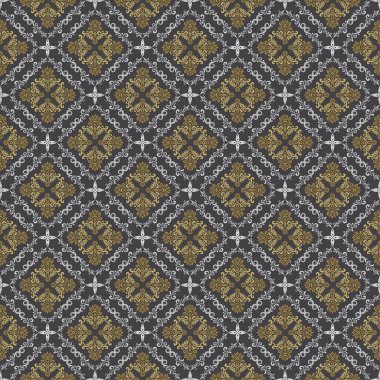 Lüks Vintage süslemesiz desen