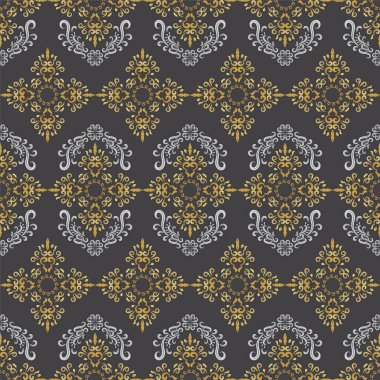 Lüks Vintage süslemesiz desen