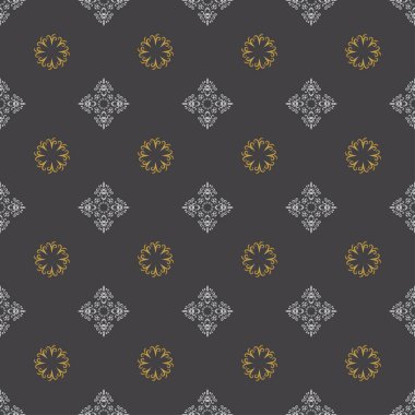 Lüks Vintage süslemesiz desen